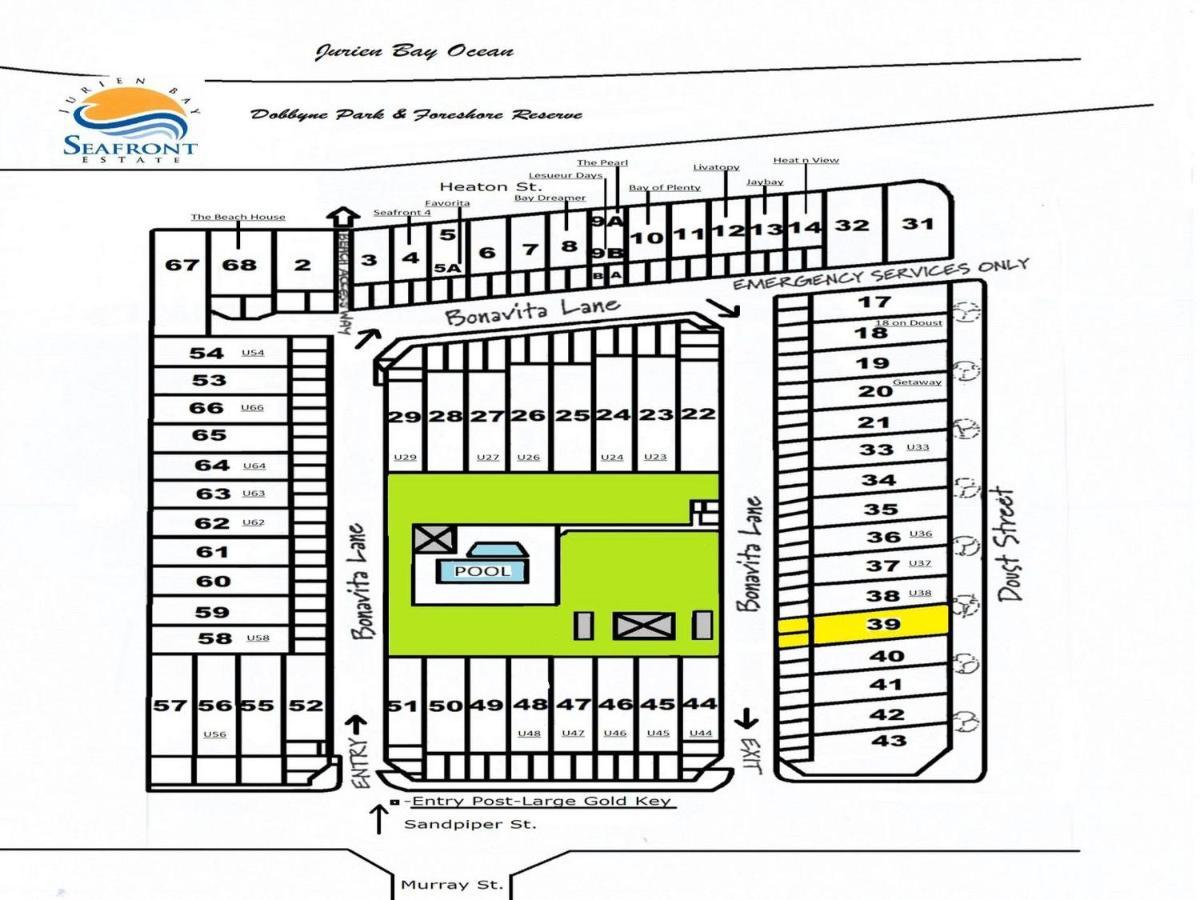 Villa Unit 39 Seafront Estate Jurien Bay Exterior foto